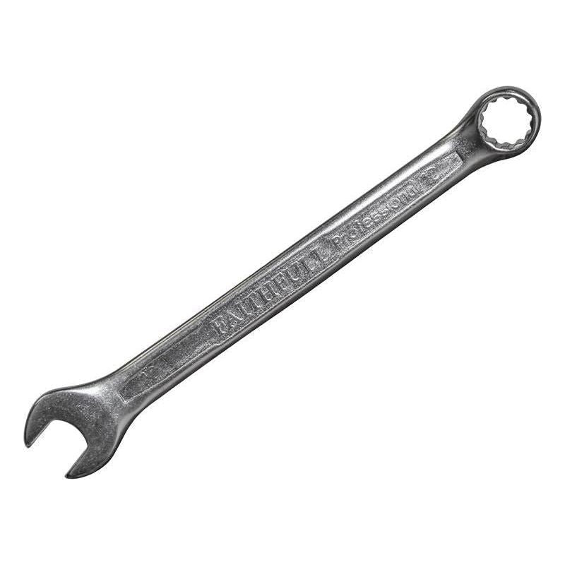 Faithfull Combination Spanner CV Satin Finish 10mm Faithfull - RockBottom Northampton