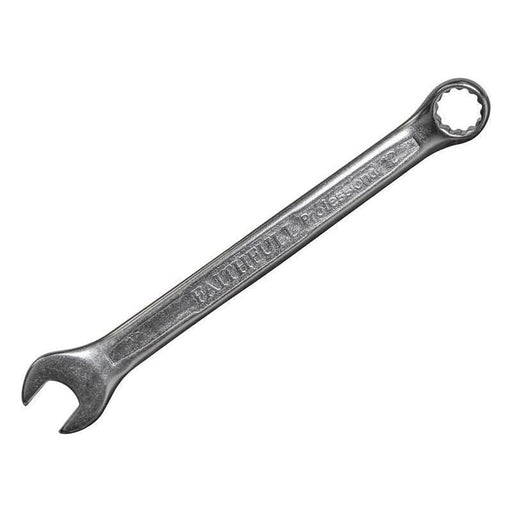 Faithfull Combination Spanner CV Satin Finish 10mm Faithfull - RockBottom Northampton