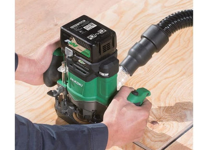 Hikoki M3612DA/JPZ 1/4 & 1/2in Multi-Volt Router 36V 1 x 2.5Ah Li-ion HiKOKI - RockBottom Northampton