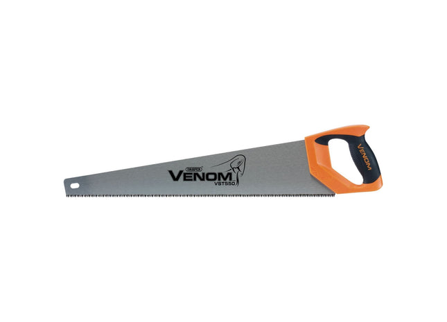 Draper Venom First Fix Triple Ground Handsaw, 550mm, 7tpi/8ppi Draper - Town Tools 