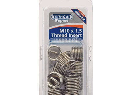 Draper Metric Thread Insert Refill, M10 x 1.5 (Pack of 12) 21710 Draper - Town Tools 