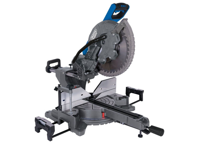 Draper Double Bevel Sliding Compound Mitre Saw, 305mm, 2000W 79901 Draper - Town Tools 