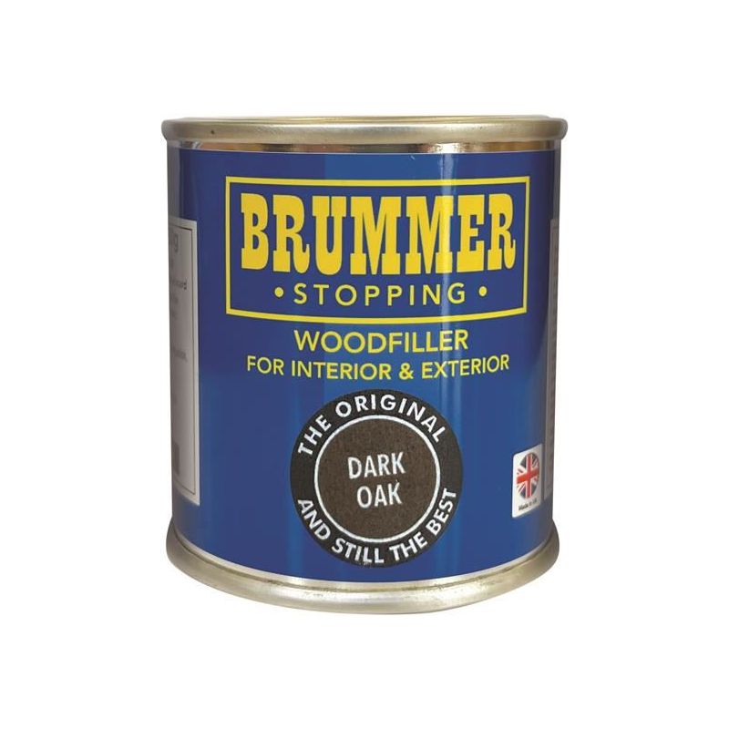 Brummer® Wood Filler Dark Oak 250g Brummer® - RockBottom Northampton