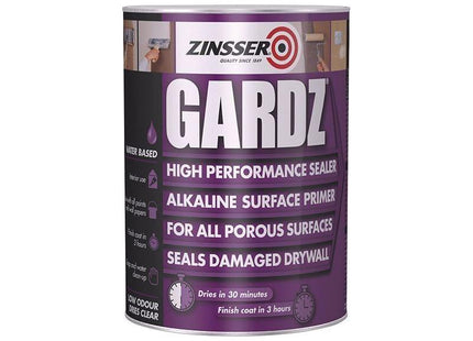 Zinsser Gardz® Sealer Primer 1 litre Zinsser - RockBottom Northampton