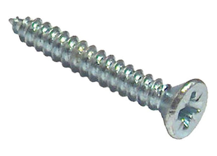 Forgefix Self-Tapping Screw Pozi Compatible CSK ZP 1/2in x 4 Box 200 ForgeFix - RockBottom Northampton