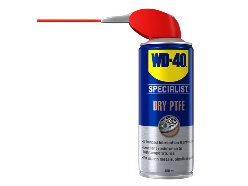 WD-40 Specialist Dry Lubricant with PTFE 400ml WD-40� - RockBottom Northampton