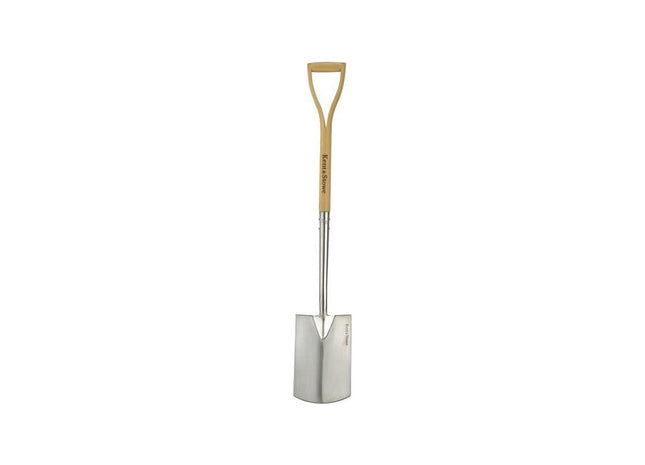 Kent & Stowe Stainless Steel Digging Spade, FSC® Kent & Stowe - RockBottom Northampton
