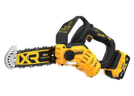 Dewalt Power Tools DCMPS520P1 XR Pruning Saw 18V 1 x 5.0Ah Li-ion DeWALT Power Tools - RockBottom Northampton