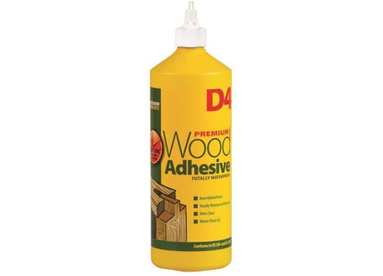 Everbuild Sika D4 Wood Adhesive 1 litre Everbuild Sika - RockBottom Northamptin