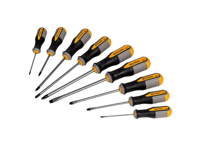 Roughneck Screwdriver Set, 9 Piece Roughneck - RockBottom Nothampton