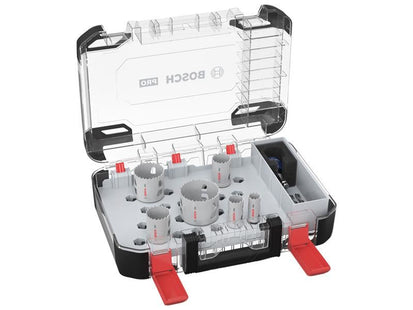 Bosch Powertool Accessories PRO Multi Material PC Plus Hole Saw Set, 9 Piece Bosch Powertool Accessories - RockBottom Northampton