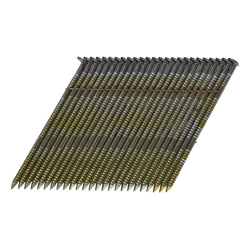 Bostitch 28° Bright Ring Shank Stick Nails 2.8 x 75mm (Pack 2000) Bostitch - RockBottom Northampton