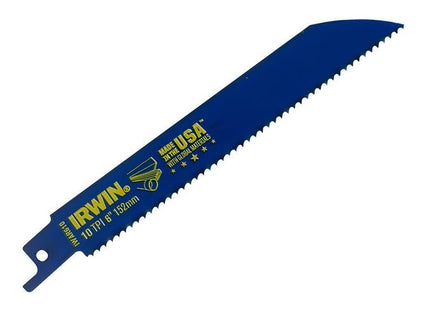 Irwin® 610R Sabre Saw Blade Metal & Wood Cutting 150mm Pack of 2 IRWIN® - RockBottom Northampton