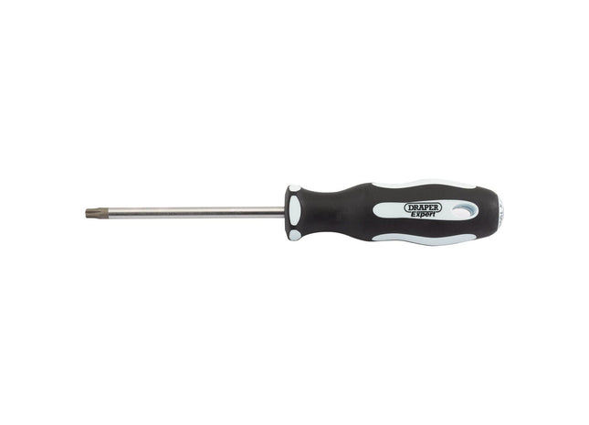 Draper TX-STAR Security Soft Grip Screwdriver, T27T x 100mm 35147 Draper - Town Tools 