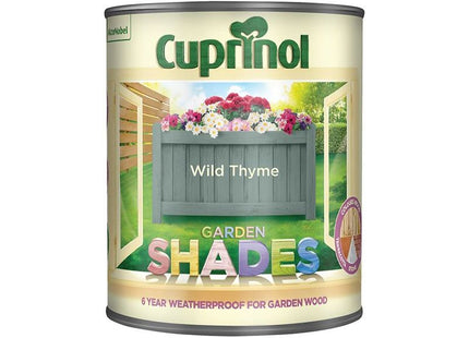 Cuprinol Garden Shades Wild Thyme 1 litre Cuprinol - RockBottom Northampton