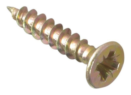 Forgefix Multi-Purpose Pozi Compatible Screw CSK ST ZYP 3.5 x 20mm Box 200 ForgeFix - RockBottom Northampton