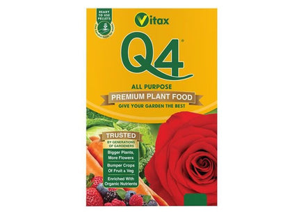 Vitax Q4 Pelleted Fertilizer 0.9kg Box Vitax - RockBottom Northampton