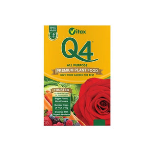 Vitax Q4 Pelleted Fertilizer 0.9kg Box Vitax - RockBottom Northampton
