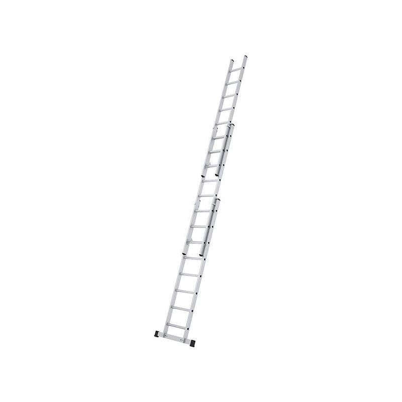 Zarges Everest 3DE Extension Ladder 3-Part D-Rungs 3 x 14 Zarges - RockBottom Northampton