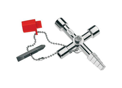 Knipex Profi-Key 11 Way Cabinet Control Key Knipex - RockBottom Northampton