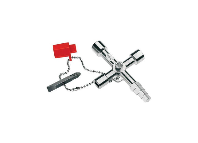 Knipex Profi-Key 11 Way Cabinet Control Key Knipex - RockBottom Northampton