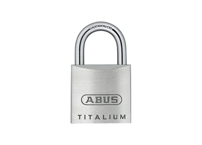 Abus Mechanical 64TI/25mm TITALIUM™ Padlock Carded ABUS Mechanical - RockBottom Northampton 