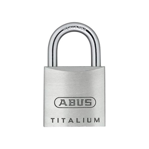 Abus Mechanical 64TI/25mm TITALIUM™ Padlock Carded ABUS Mechanical - RockBottom Northampton 