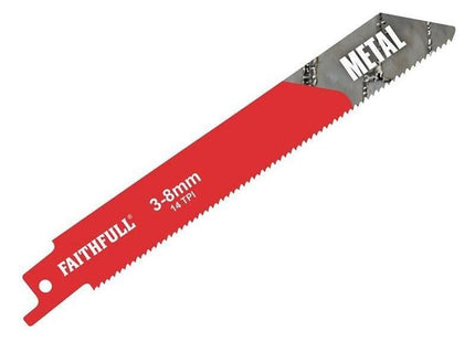 Faithfull S922BF Sabre Saw Blade Metal 150mm 14 TPI (Pack of 5) Faithfull - RockBottom Northampton