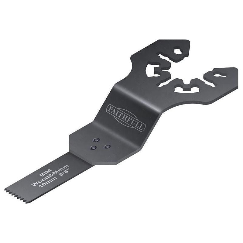 Faithfull Multi-Functional Tool Flush Cut Wood/Bi-Metal Blade 10mm Faithfull - RockBottom Northampton