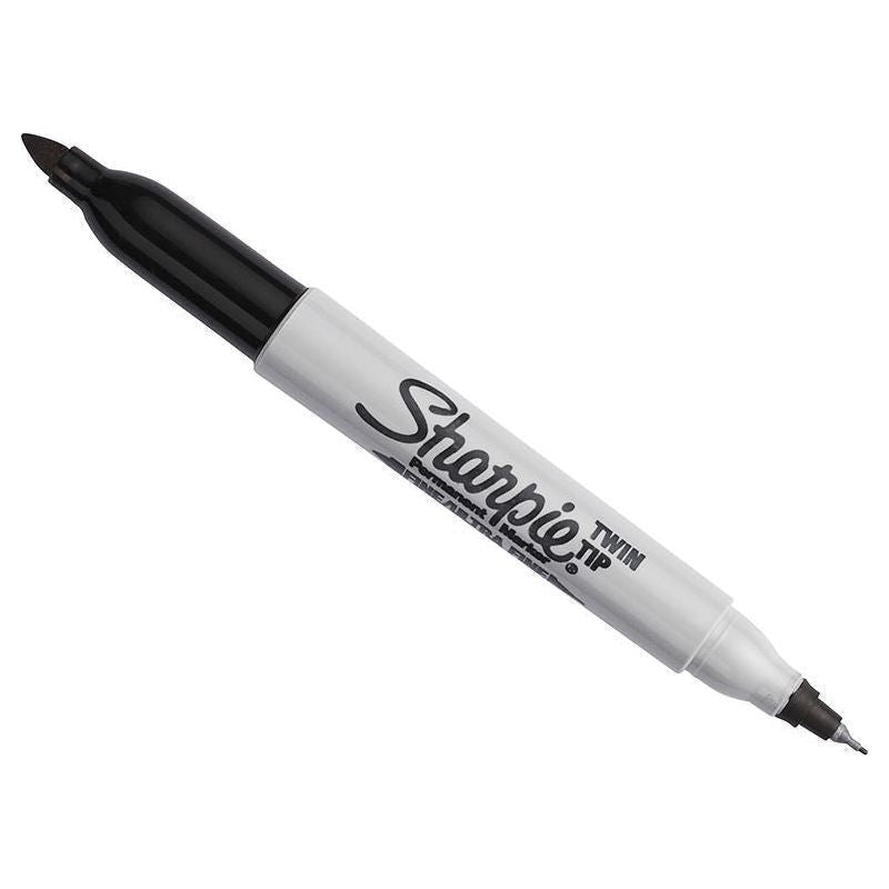 Sharpie® Twin Tip Permanent Marker Black Sharpie® - RockBottom Nothampton