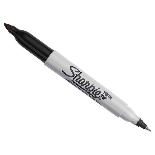 Sharpie® Twin Tip Permanent Marker Black Sharpie® - RockBottom Nothampton
