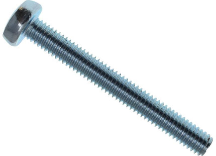 METALMATE Machine Screw Pozi Compatible Pan Head ZP M6 x 50mm Box 25 METALMATE� - RockBottom Northampton
