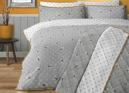 Bellissimo Bees Super King Duvet Cover Set
