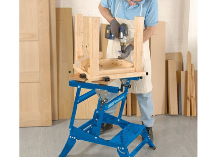 Draper Twin Height Heavy Duty Fold Down Workbench, 650mm 38121 Draper - Town Tools 