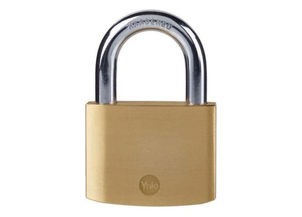 Yale Locks Brass Padlock 60mm Yale Locks - RockBottom Northampton