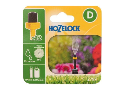 Hozelock 2797 Mist Micro Spray Jet (Pack 12) Hozelock - RockBottom Northampton