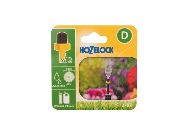 Hozelock 2797 Mist Micro Spray Jet (Pack 12) Hozelock - RockBottom Northampton