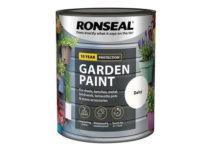 Ronseal Garden Paint Daisy 750ml Ronseal - RockBottom Nothampton
