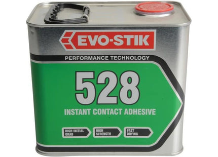 Evo-Stik 528 Instant Contact Adhesive 2.5 Litre EVO-STIK - RockBottom Northamptin