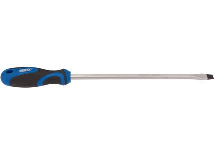 Draper Soft Grip Plain Slot Screwdriver, 9.5 x 250mm 48927 Draper - Town Tools 