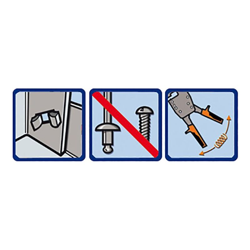 Edma Master Profil Single Handed Setting Pliers Edma - RockBottom Northamptin