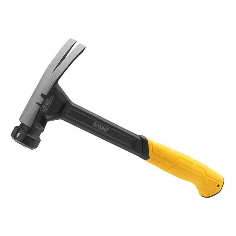 Dewalt Rip Claw Milled Face Hammer 616g (22oz) Dewalt - RockBottom Northampton