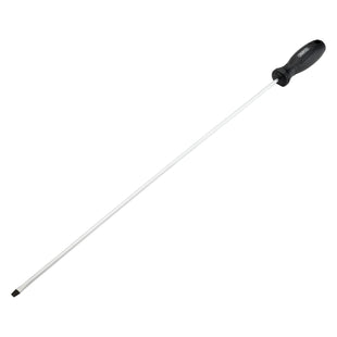 Draper Slotted Hard Grip Screwdriver, 5.5 x 450mm Draper - Town Tools