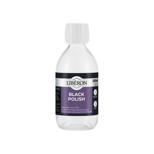 Liberon Black Polish 250ml Liberon - RockBottom Northampton