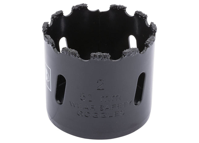 Draper Tungsten Carbide Grit Hole Saw, 51mm 34943 Draper - Town Tools 