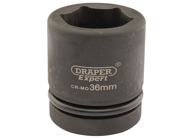 Draper Expert HI-TORQ 6 Point Impact Socket, 1" Sq. Dr., 36mm 05116 Draper - Town Tools 