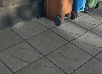 Bradstone Peak Riven 450 x 450mm 32mm Dark Grey