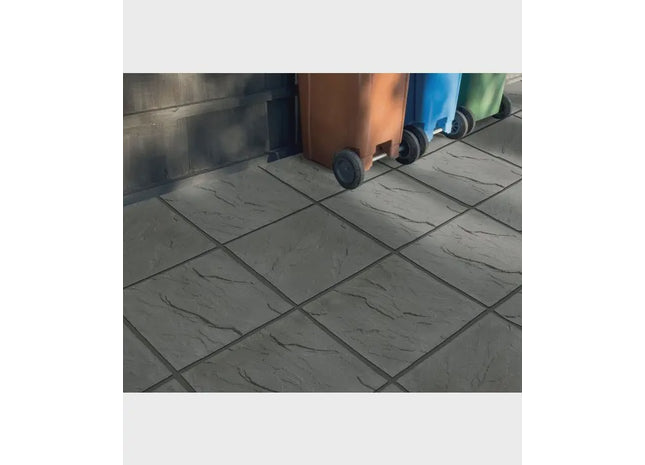 Bradstone Peak Riven 450 x 450mm 32mm Dark Grey
