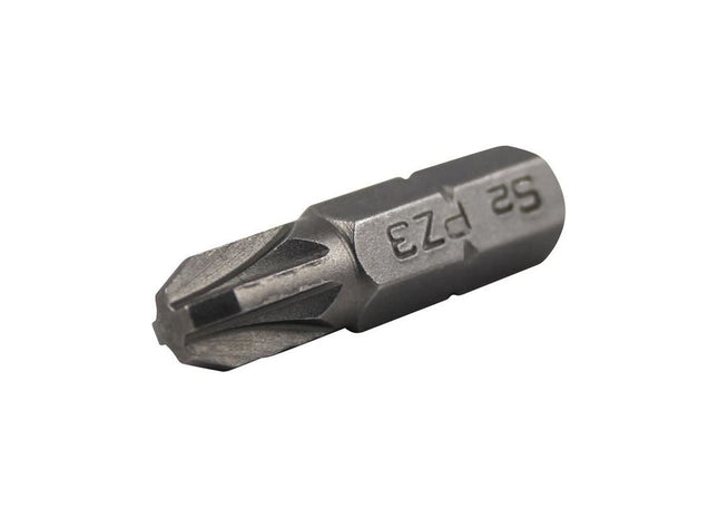 Faithfull Pozi S2 Grade Steel Screwdriver Bits PZ3 x 25mm (Pack 3) Faithfull - RockBottom Northampton