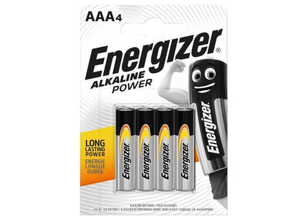 Energizer® AAA Cell Alkaline Power Batteries (Pack 4) Energizer® - RockBottom Northamptin